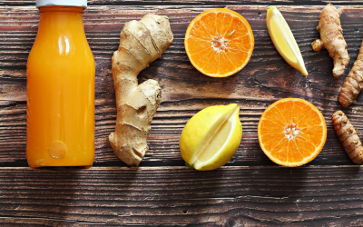 Immunbooster Ingwer-Kurkuma-Shot